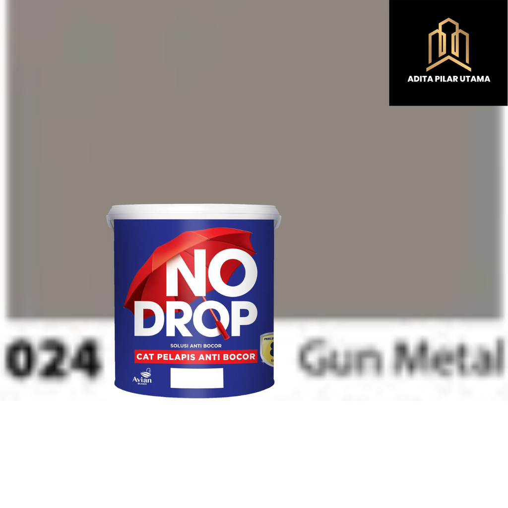 NO DROP 024G GUN METAL - GALON (AA)