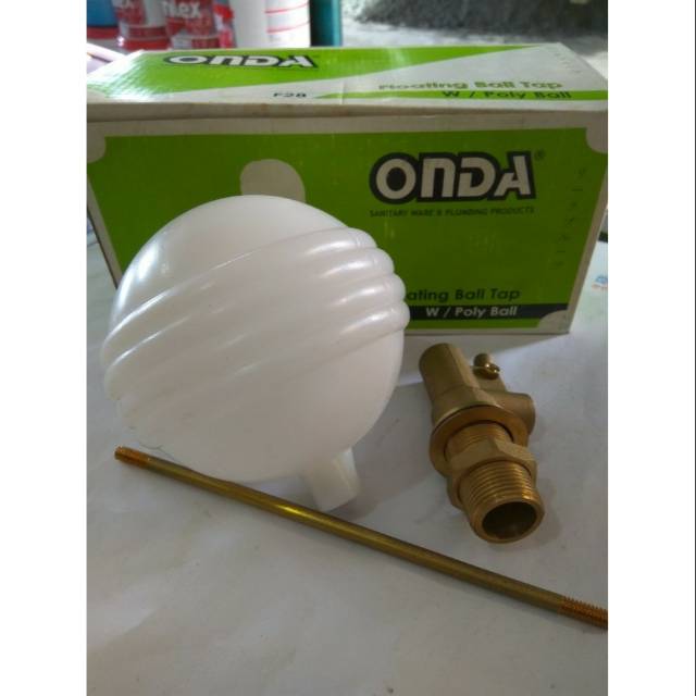 PELAMPUNG 1/2 KUNINGAN ONDA (AA)