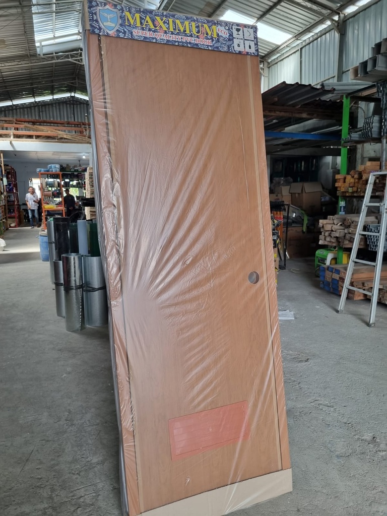 PINTU PVC B EKSKLUSIF KING URAT KAYU (AA)