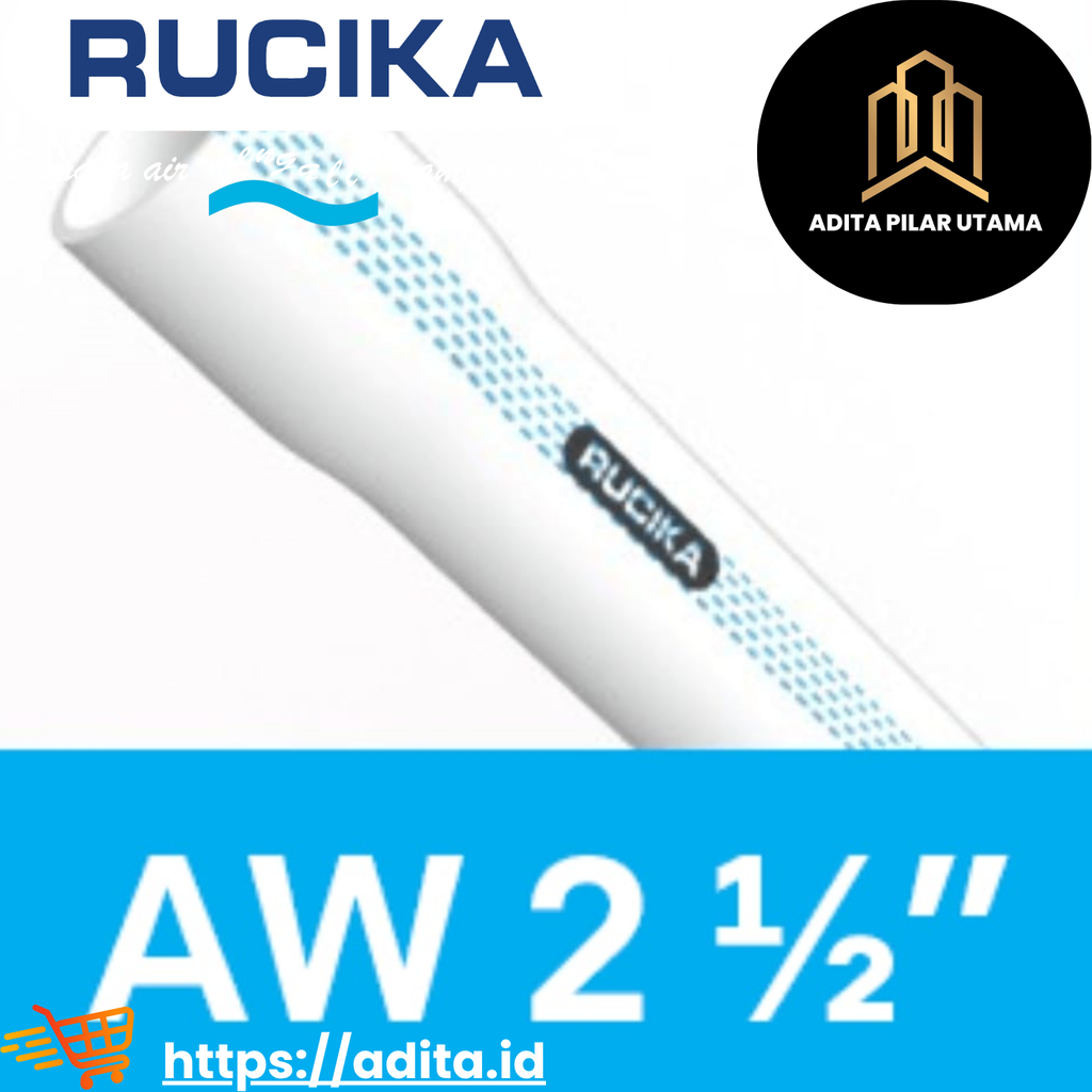 PIPA PVC AW 2½" RUCIKA AW 21/2 DIM R-AW (AA)