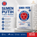 Semen Putih Tiga Roda Semen Putih Tiga Roda 40Kg/Sak (AA)