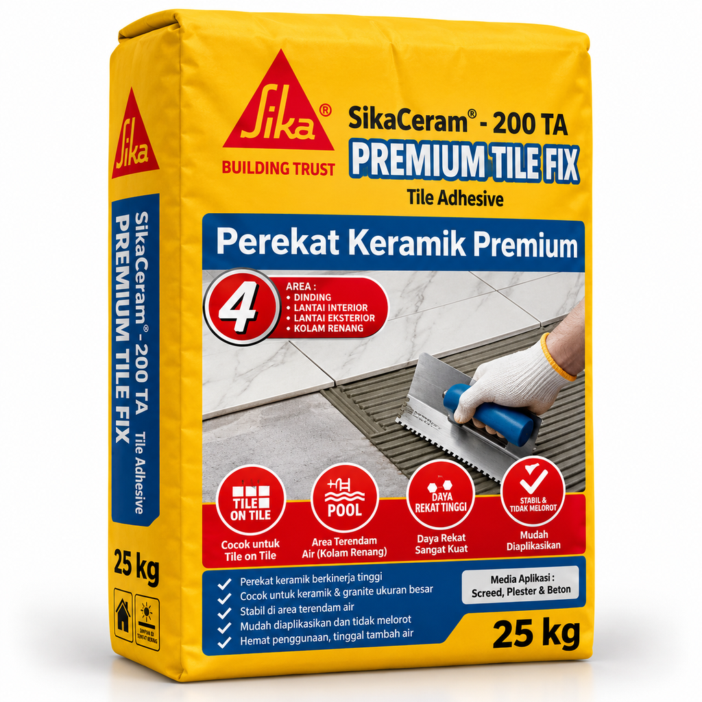 SikaCeram®-200 TA Tilefix - Perekat Keramik Tile on Tile 25Kg (AA)