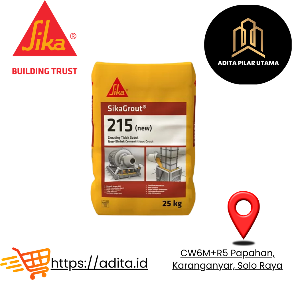 SikaGrout®-215 (new) -25Kg (AA)