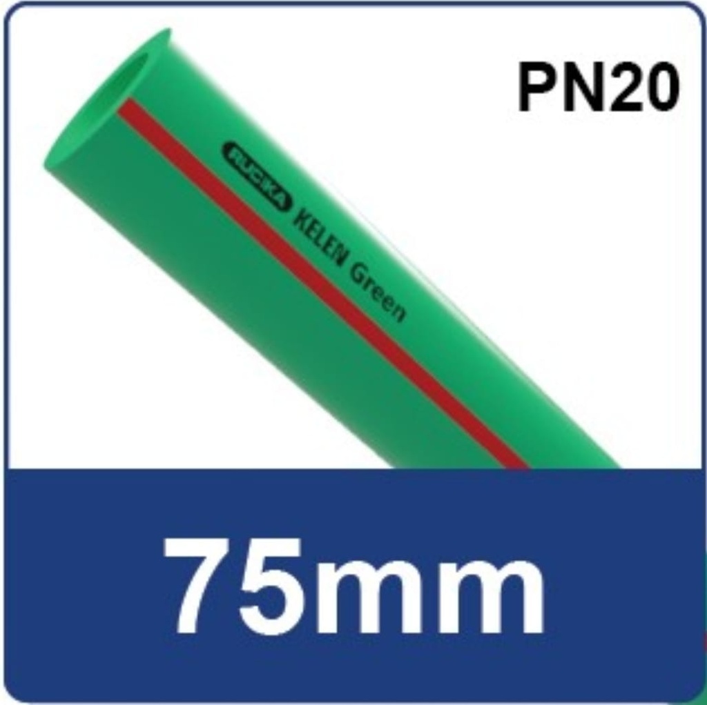 PIPA PPR DN 75 MM PN20 RUCIKA (AA)