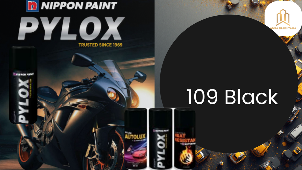 PILOX (PYLOX)  109 BLACK 300ML (AA)