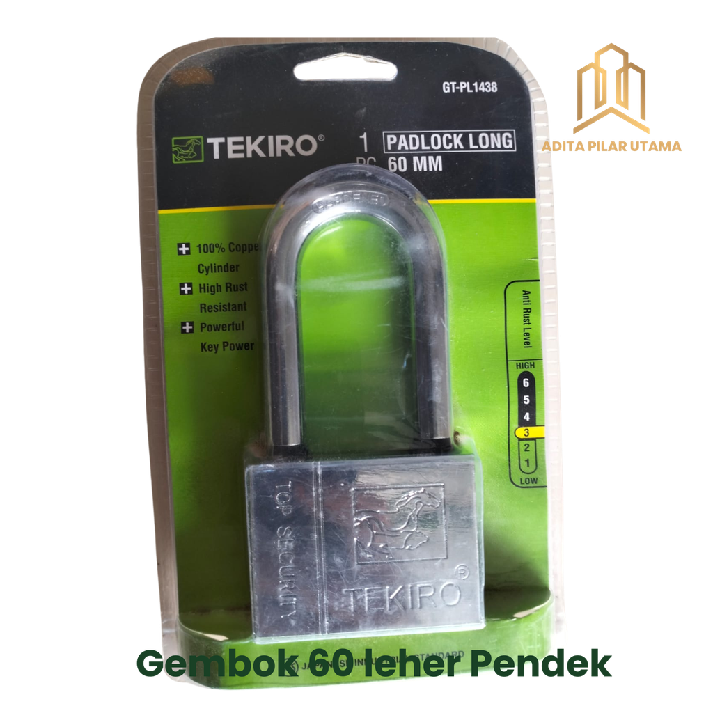 GEMBOK 60MM LPJ TEKIRO (AA)