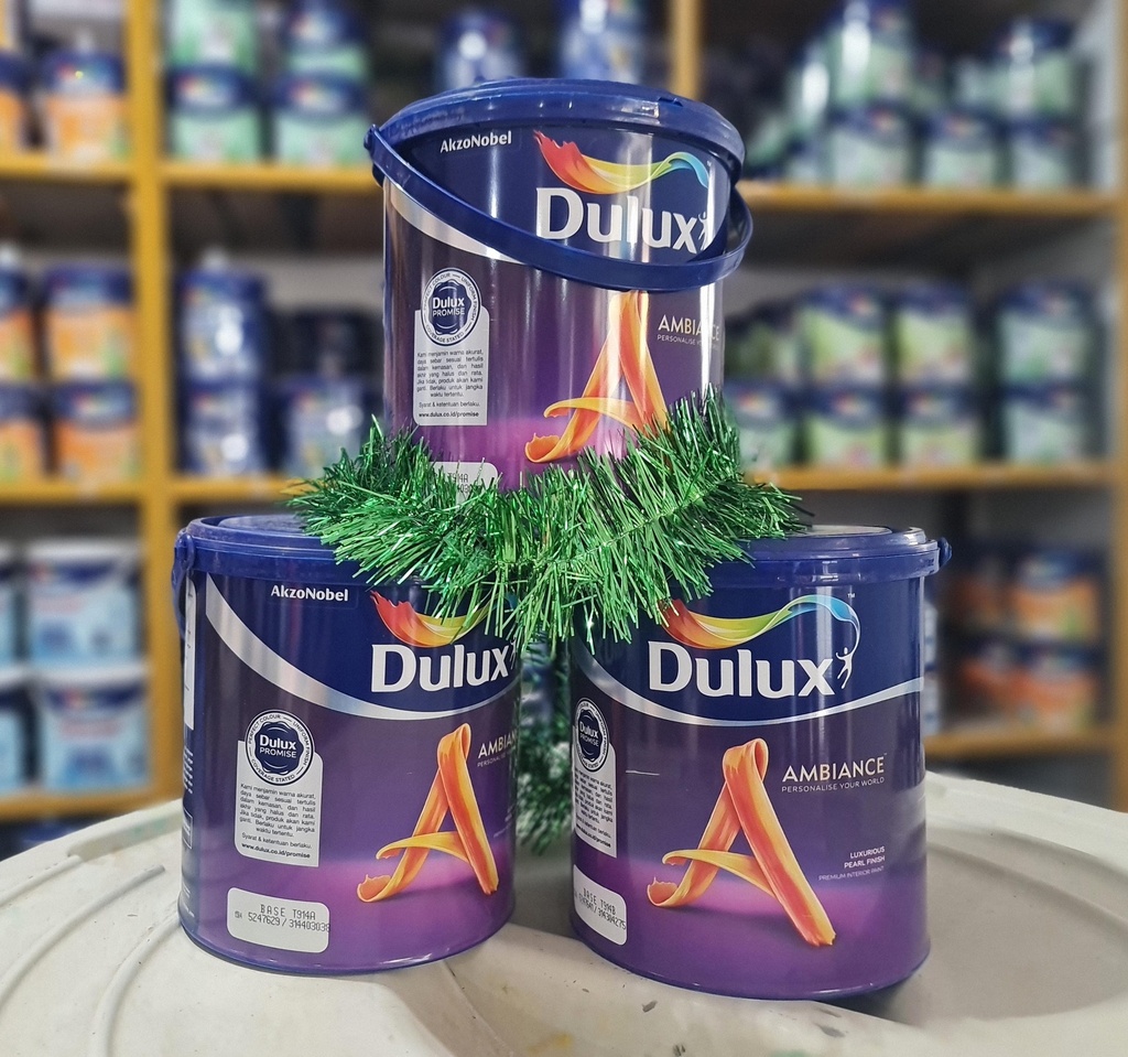 DULUX AMBIANCE BRILLIANT WHITE 20L (AA)