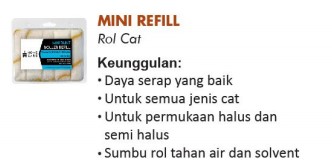KUAS ROLL 4" REFILL BUSA HOME CARE 1pack@10Bj (AA)