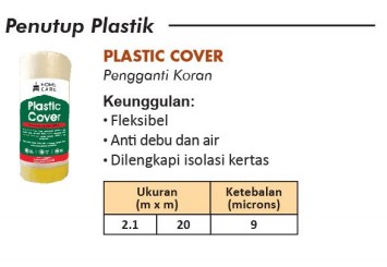 PLASTIK SHEET COVER 2,10X 20M HOME CARE (AA)