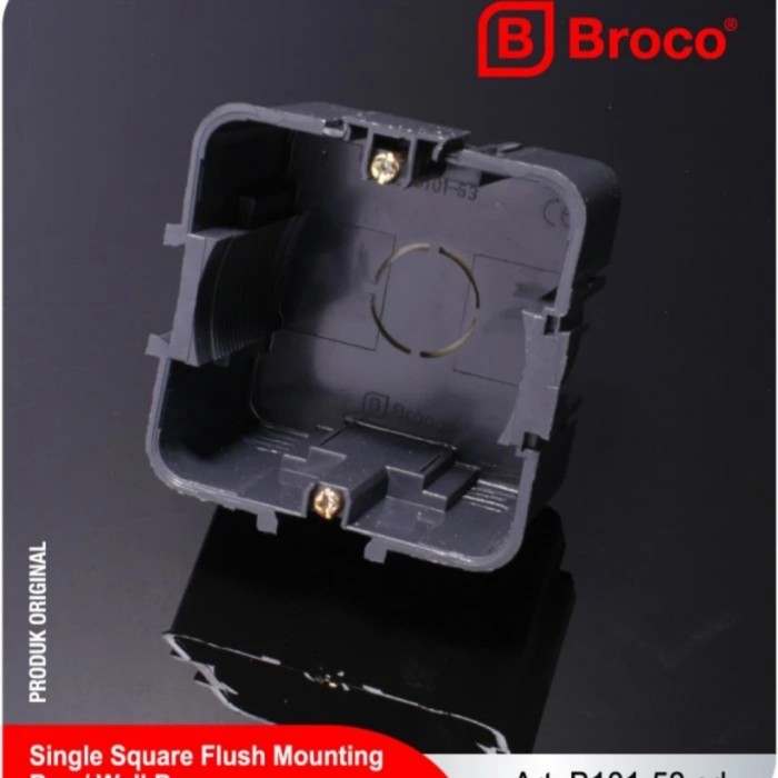 IMBODUZ HITAM KOTAK BROCO (AA)
