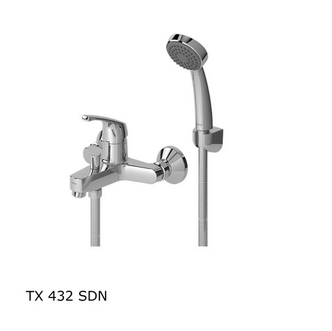 HAND SHOWER TOTO Single Lever Bath & Shower Set TX432SDN (AA)