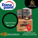 Epoxy Base Enamel UPOX SIGNAL GREEN (0.9 liter/set) (AA)