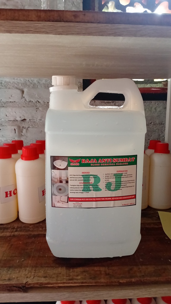 GLOW RJ ANTI SUMBAT GCC GALON 5 LT (AA)