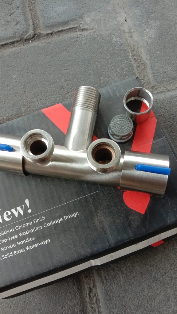 SHOWER VALVE TYPE SV 1/2 INCH YU KRAN DOUBLE MULTI VALVE (AA)