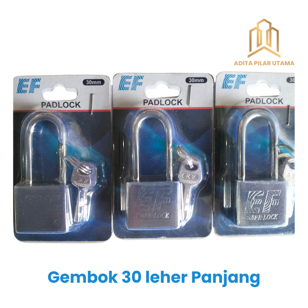 GEMBOK 30MM LPJ EF SAFE LOCK (AA)
