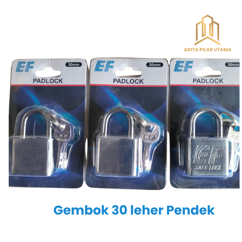 GEMBOK 30MM LPD EF SAFE LOCK (AA)