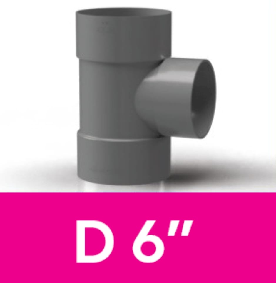 TEE 6 INCH RUCIKA D (AA)