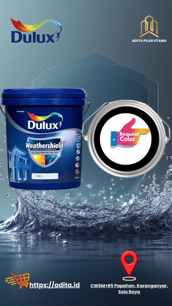 Dulux Weathershield DS WHITE 500-A-GL(AA)