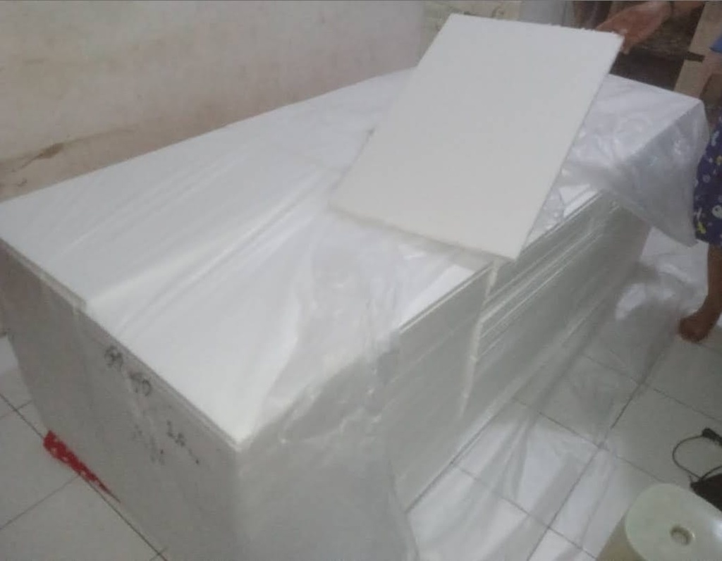 STYROFOAM LEMBARAN 3CMX100X200CM STEREFOAM (AA)