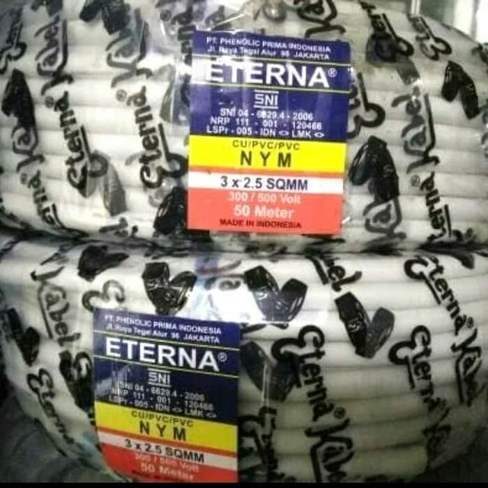 KABEL NYM 3X2,5 ETHERNA ROLL (AA)