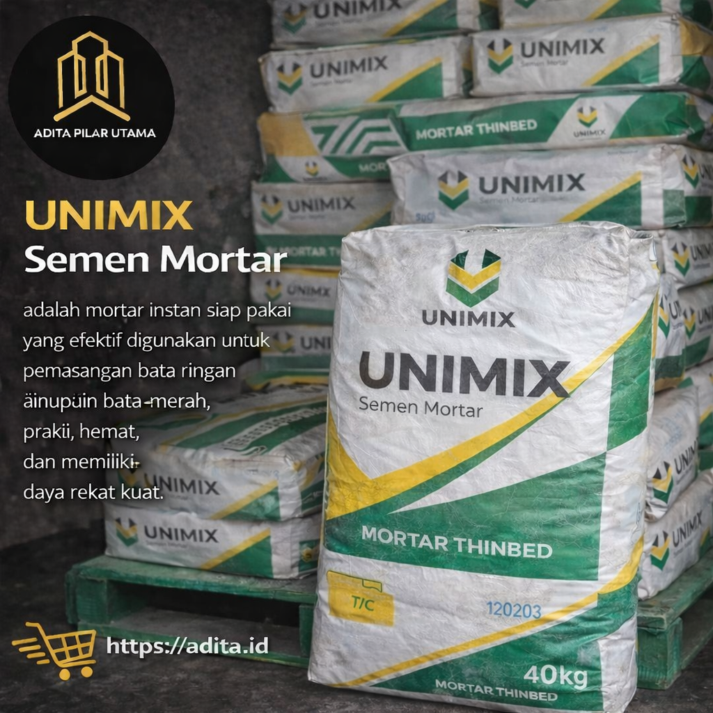 SEMEN BATA RINGAN UNIMIX 40Kg (AA)