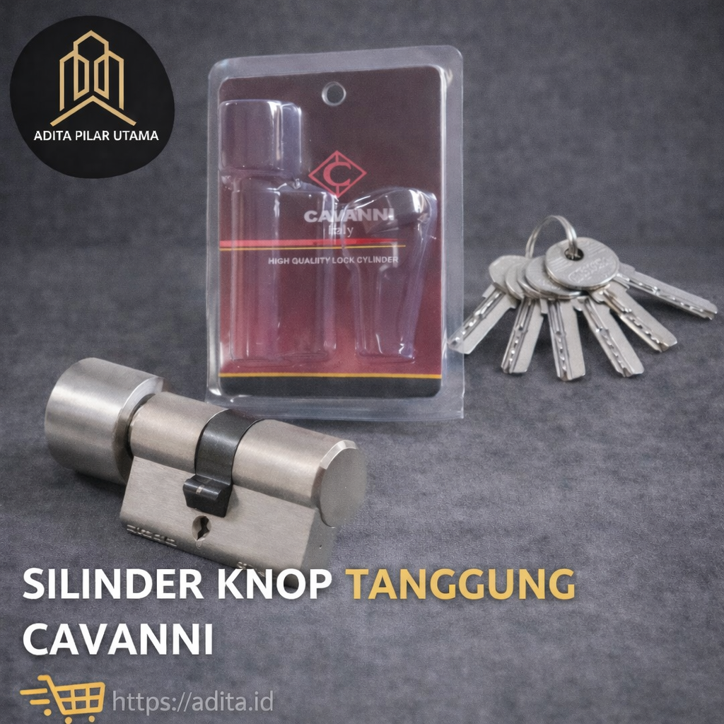 ANAK KUNCI CILINDER KNOP CAVANI TANGGUNG (AA)