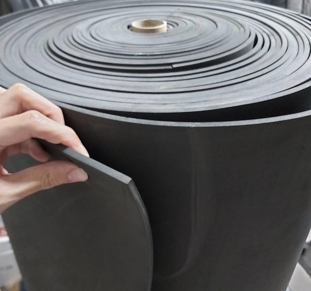 KARET Lembaran tebal 4mm Meteran (1 roll =10m) (AA)