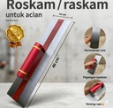 LEPAN BESI STAINLESS - ROSKAM STAINLESS KOTAK Dgn Penguat (AA)
