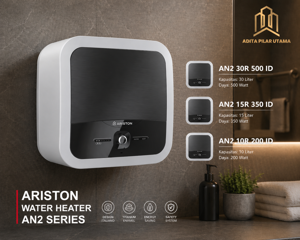 ARISTON Water Heater An2 15R 350w (AA)