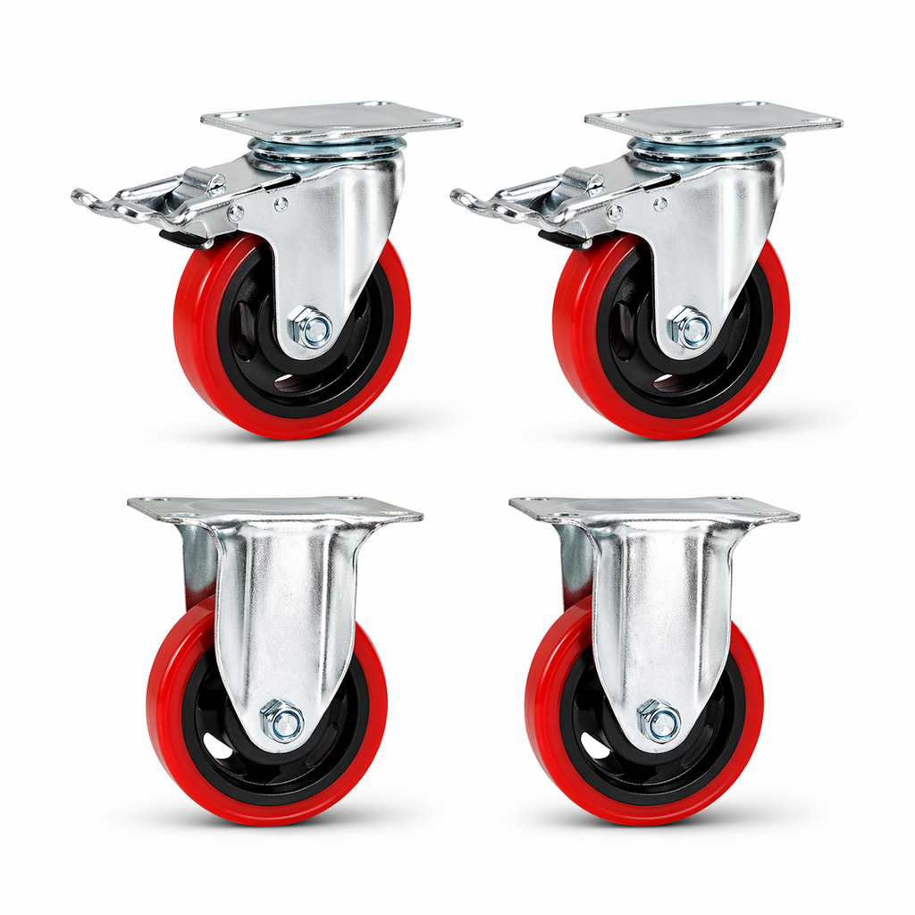 RODA PVC 4" R100 RHJ MODEL 03 B PVC & NB (AA)