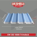 DR.SHIELD SINGLE WALL OD 1000 TRIMDECK WARNA 1.2MM EF 100CM (AA)