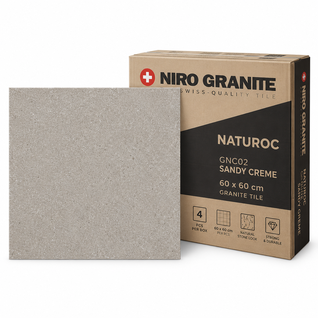 Granite 60x60cm Naturoc GNC02 - Sandy Creme (ISI 4) (AA)