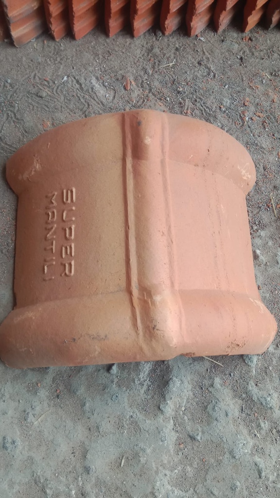 KERPUS GENTENG TANAH LIAT BULAT (SPANYO SUPER)- MODEL TENGAH