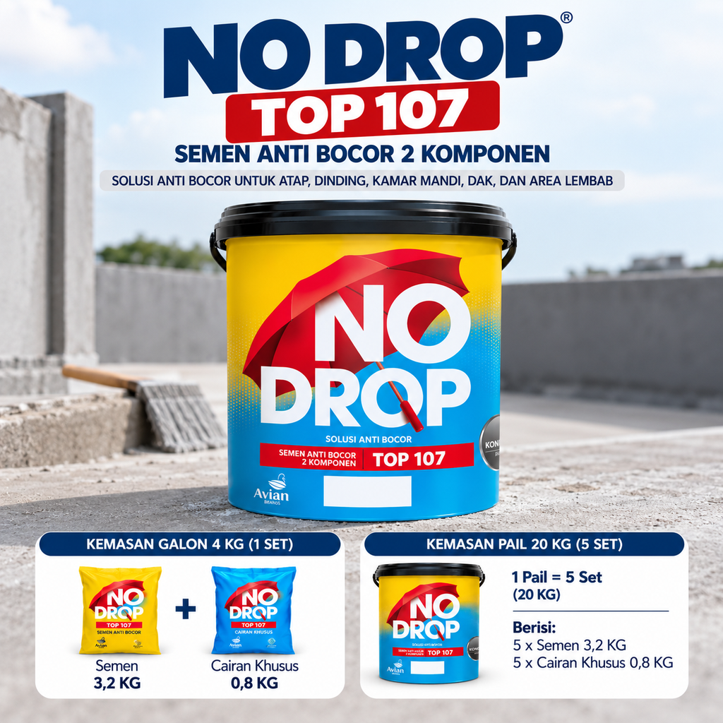 No Drop Top 107 Pail 20Kg (AA)