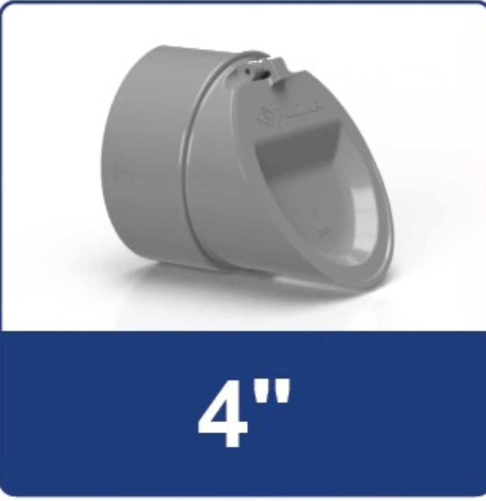 BACK FLOW VALVE RUCIKA 4 INCH