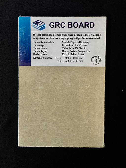 BOARD GRC 240X120CMX6MM (AA)