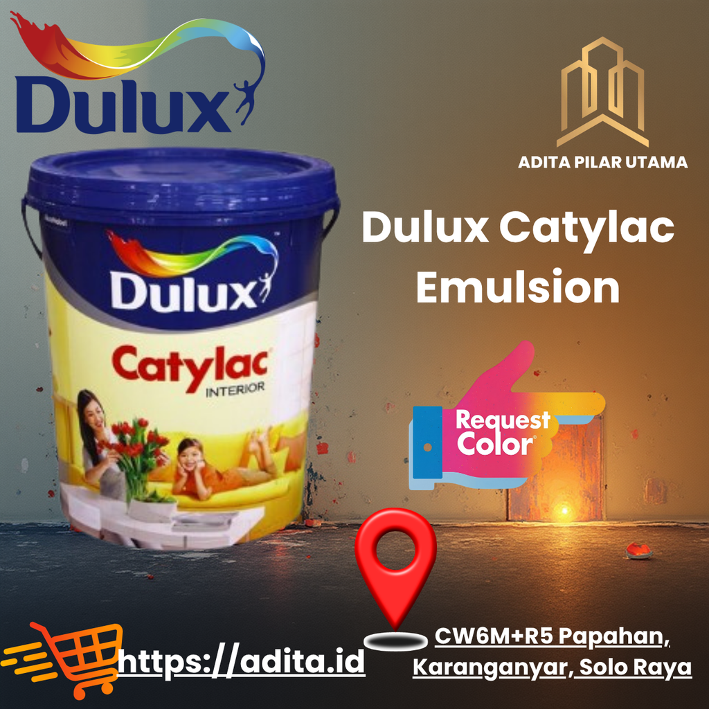 Dulux Catylac CATY IN 44195T LIGHT CREAM-A- PAIL