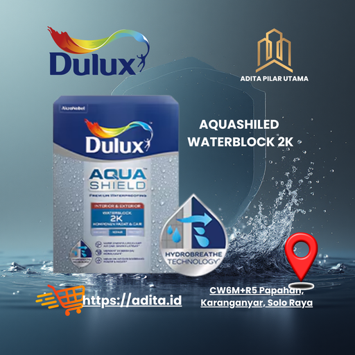 [2302046 (AA)] Dulux AquaShield 2K WATERBLOCK 25K(20+5) (AA)