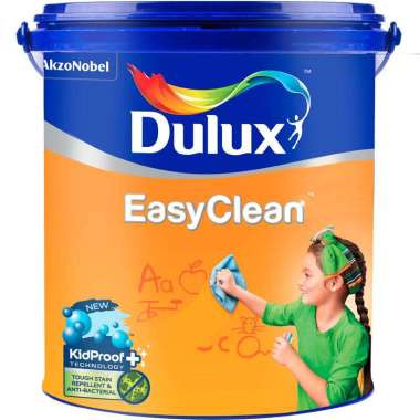[1501 PUTIH  2103100] DULUX EASY CLEAN WHITE 1501 - 2.5L CAT PUTIH