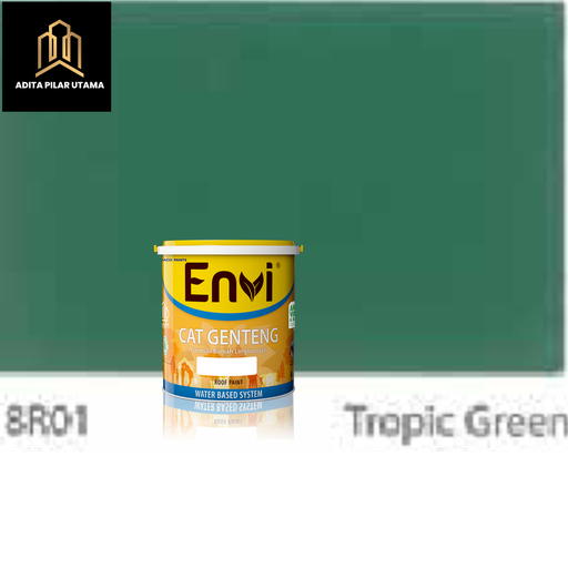 [2003023] ENVI CAT GENTENG 8R01G TROPIC GREEN