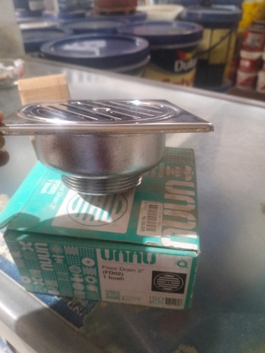 [831052 (AA)] FLOOR DRAIN UNNU- SARINGAN GOT STAINLESS FD02 (AA)