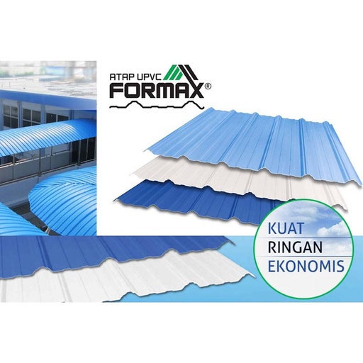 [2006044] FORMAX 1 LAYER PUTIH/BIRU  L. 1.13M      - ROOFTOP