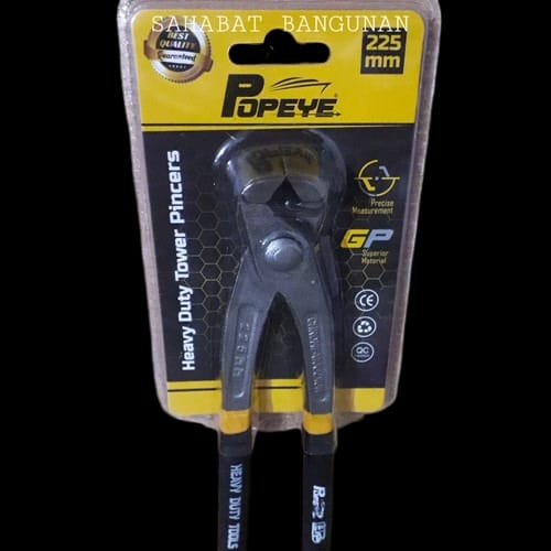 [1607014 (AA)] GEGEP/CATUT BLISTER 9 INCH POPEYE  (AA)