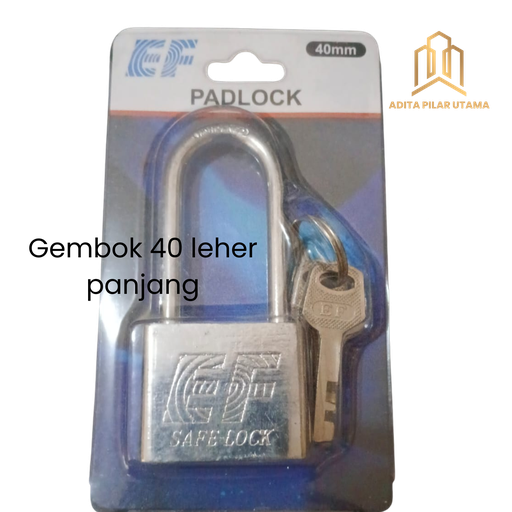 [1701032] GEMBOK 40MM LPJ EF SAFE LOCK (AA)