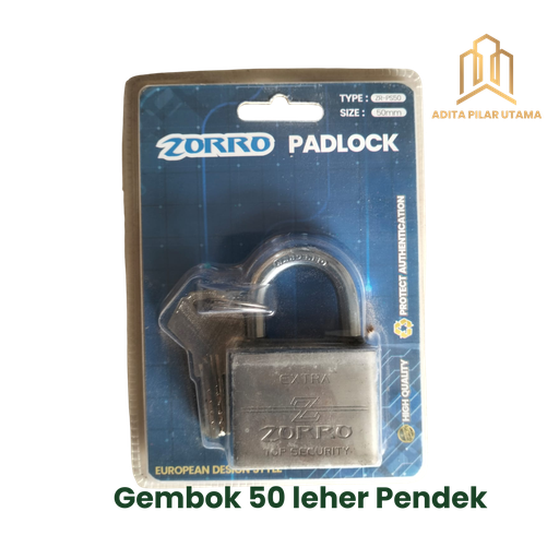 [2310152] GEMBOK 50MM LPD ZORRO