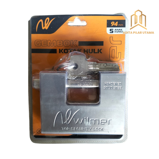 [2310067] GEMBOK KOTAK HULK 94MM