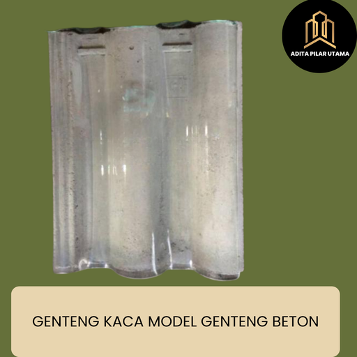 [1503027] GENTENG KACA 5mm BETON