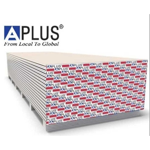 [1909001 (AA)] GYPSUM BOARD 120X240CMX9MM- APLUS (AA)