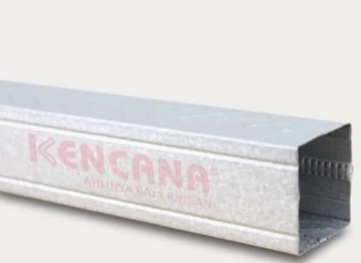 [1605027 (AA)] HOLLOW GALVALUM 40X40X0.30 (33.33) KENCANA (MERAH) (AA)