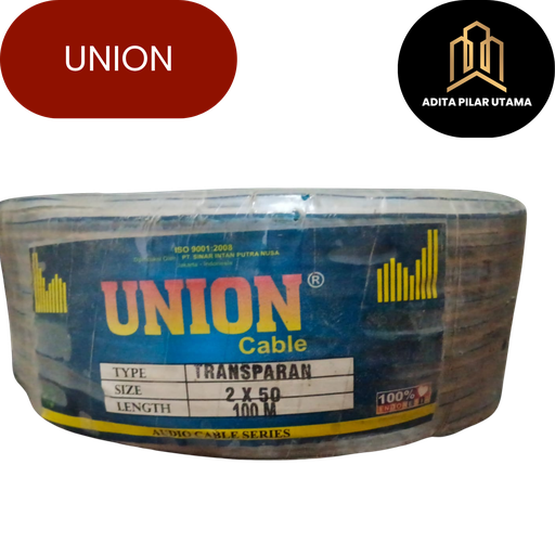 [2203023] KABEL TRANSPARAN 2X50 UNION-ORBIT _ECER METERAN_ KLETEK 100m